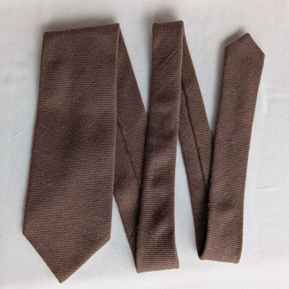 Brooks Brothers Makers Cashmere and Silk Woven Tie Made in USA - Picture 2 of 4